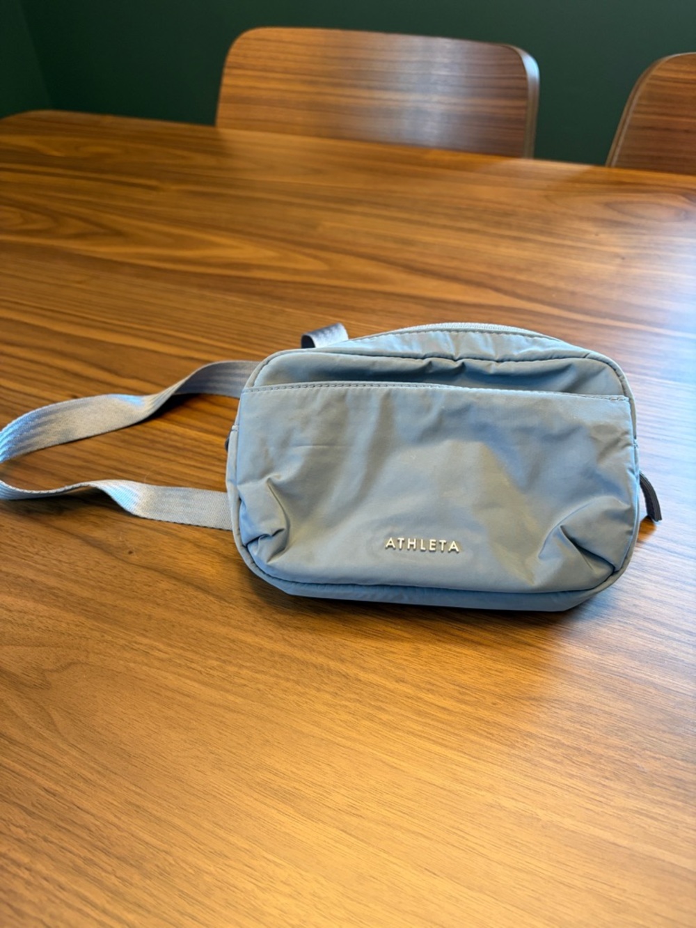 Athleta Sky Blue Compact Crossbody Bag